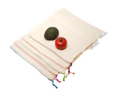 La Droguerie Écologique Fruit en groente zakjes - bedrukt - 200st