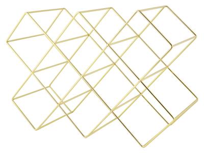 ECHTWERK Keukenaccessoires (Wijnrek voor 8 flessen, Goud)