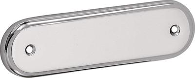 Naamplaat Ovaal 120x39mm MGC