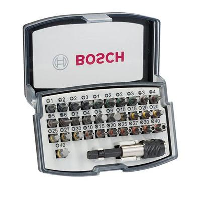 Bosch Accessoires Sets Prof (32-delige set schroefbit PH1-PH2 (2x)-PH3/ PZ1-PZ2 (2x)-PZ3/ HEX3-HEX4-HEX5-HEX6/ T10-T15-T20-T20-T25-T27-T30-T40) -