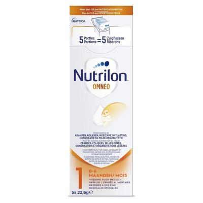 Nutrilon Omneo 1 Melk Zuig.melk Pdr Trialpack5x23g