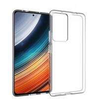 Xiaomi Poco F4 TPU | Silliconen Back Cover | Transparant - thumbnail