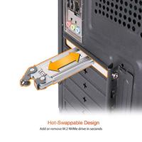 Icy Dock MB840M2P-B interfacekaart/-adapter Intern M.2 - thumbnail