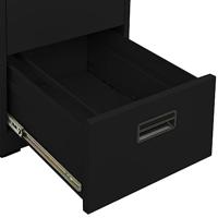 Archiefkast 46x62x102,5 cm staal zwart - thumbnail