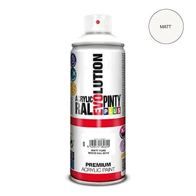 Sprayverf Pintyplus Evolution RAL 9010 400 ml Mat Pure White Sprayverf Pintyplus Evolution RAL 9010 400 ml Mat Pure White