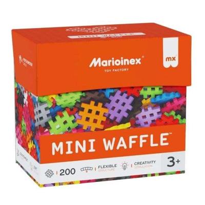 Marioinex Mini Waffle-bouwstenen, 200 stuks