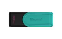 Kingston Technology DataTraveler 128GB Portable USB 3.2 Gen 1 Exodia S (Black/Turquoise) - thumbnail