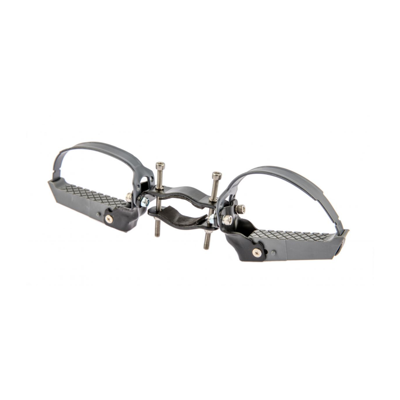 Mirage Voetsteunen met rubber riem inclusief framebuisklem