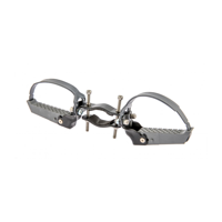 Mirage Voetsteunen met rubber riem inclusief framebuisklem - thumbnail