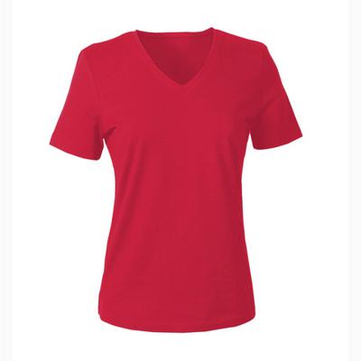 V-shirt voor HAAR, rood 38