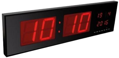 Wandklok met led Velleman - Velleman