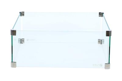 Cosi Fires glass set square l