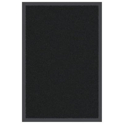 Deurmat 40x60 cm zwart