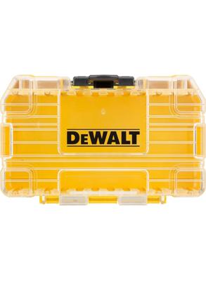 DeWalt Accessoires TOUGH CASE maat klein leeg x1 + TicTac leeg x1 + 25 mm 7 stuks houder x2 + 57 mm 7 stuks houder x2 - DT70801-QZ