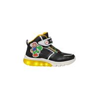 Hoge sneakers met licht J CIBERDRON Boy GEOX® zwart - thumbnail