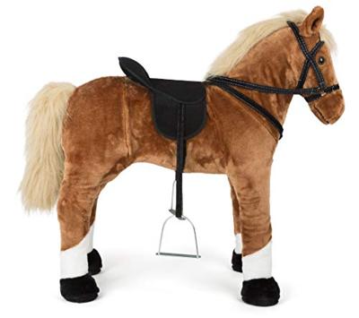 Small Foot houten hobbypaard bruin staand met geluid