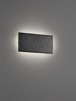 Trio Leistenen wandlampRaven Square 25cm leisteen grijs - 224210102 - thumbnail