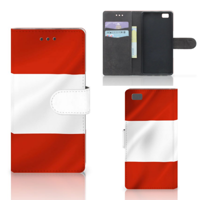 Huawei Ascend P8 Lite | Bookstyle Case | Oostenrijk