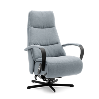 Sta-op Stoel E-100 Lichtblauw Stof - thumbnail