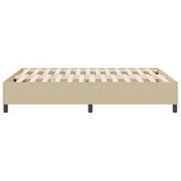 Boxspring bed Grijs groen 140 x 200 cm Katoenen stof - thumbnail