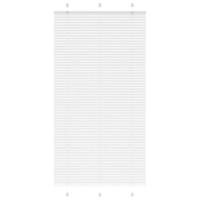 Pliss rolgordijn 105x200 cm stofbreedte 104,4cm polyester wit - thumbnail