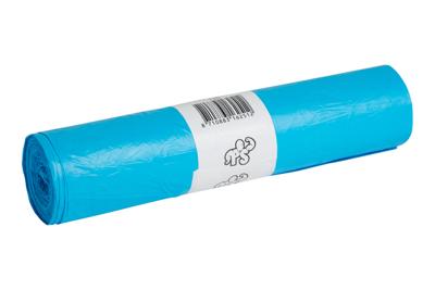 Afvalzak - Blauw 70x110cm T30 Per Rol - Per stuk