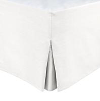 Boxspringhoes - HOME LINGE PASSION - 160 x 200 cm + 30 cm - Wit - thumbnail