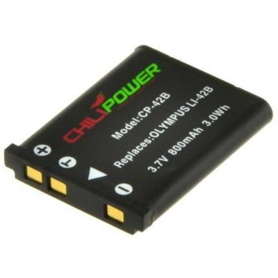 ChiliPower Li-40B / Li-42B accu voor Olympus - 800mAh