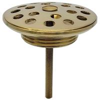 Xellanz Messing Afvoerplug 5/4" met Rooster - Geborsteld Luxe Design - thumbnail