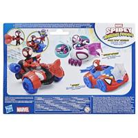 Spidey Techno-Quad voertuig en 7,5 cm Miles "Spin" Morales figuur met accessoire, geschikt voor kinderen vanaf 3 jaar, Marvel Spidey and Extraordinary Friends - thumbnail