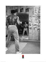 Kunstdruk Muhammad Ali - Mirror 60x80cm - thumbnail