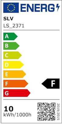 SLV Q-LINE ® 1000927 LED-hanglamp LED vast ingebouwd 14.1 W Zwart