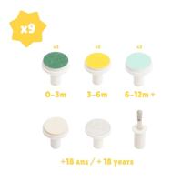 Badabulle elektrische vijl met 6 verwisselbare punten + 3 navullingen - thumbnail