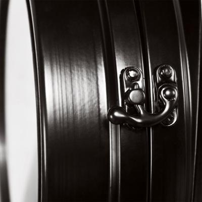 Monzana Stationsklok - met - 2 - verschillende - wijzerplaten - in - zwart Monzana Stationsklok - met - 2 - verschillende - wijzerplaten - in - zwart