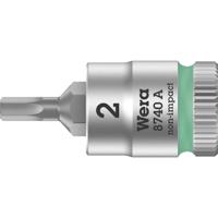 Wera 8740 A 05003330001 Inbus Dopsleutel-bitinzet Houderfunctie 2 mm 1/4 2 mm 1/4 (6,3 mm) - thumbnail