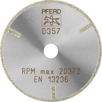 PFERD TOOLS 68407103 D1A1R 75-2-10 D 357 GAG Diamanten doorslijpschijf Diameter 75 mm Boordiameter 10 mm Duroplast, Technisch keramiek 1 stuk(s)