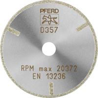 PFERD TOOLS 68407103 D1A1R 75-2-10 D 357 GAG Diamanten doorslijpschijf Diameter 75 mm Boordiameter 10 mm Duroplast, Technisch keramiek 1 stuk(s) - thumbnail