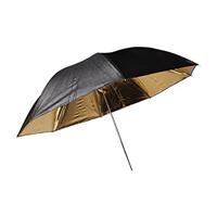 BRESSER SM-01 Paraplu goud/zwart 101 cm - thumbnail