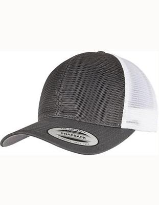 Flexfit FX6360T 360° Omnimesh 2-Tone Cap - Charcoal/White - One Size Flexfit FX6360T 360° Omnimesh 2-Tone Cap - Charcoal/White - One Size