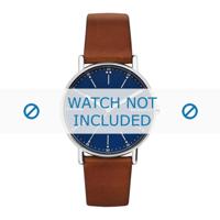 Horlogeband Skagen SKW6355 Glad leder Cognac 20mm - thumbnail