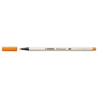 Stabilo pen 68 brush - viltstift - oranje (54) - thumbnail