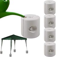 Partytent verzwaringsset van 4 stuks, kleur wit - thumbnail