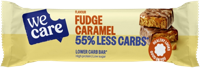 WeCare Lower kcal/carb bar fudge caramel 60 Gram - thumbnail
