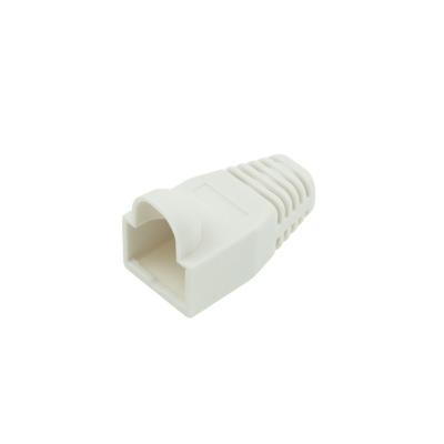 ACT TT4525 RJ45 Tule | 6,5 mm Kabel | Wit | 25 stuks