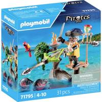 PLAYMOBIL Pirates piraat met ballista 71795 - thumbnail