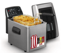 Fritel TURBO SF 4371 Friteuse Zilver - thumbnail