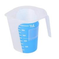 DBP Maatbeker 500 ml Blauw/Wit - thumbnail