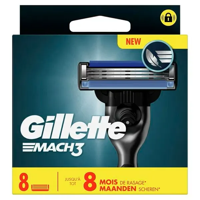 Gillette Mach3 blades 8 Stuks - thumbnail