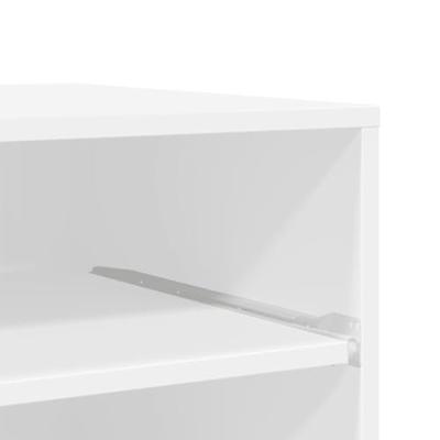 VidaXL Printerkastje met wielen 60x48x74 cm wit VidaXL Printerkastje met wielen 60x48x74 cm wit