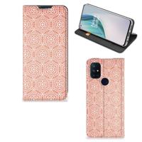 OnePlus Nord N10 5G | Hoesje met Magneet | Pattern Orange - thumbnail